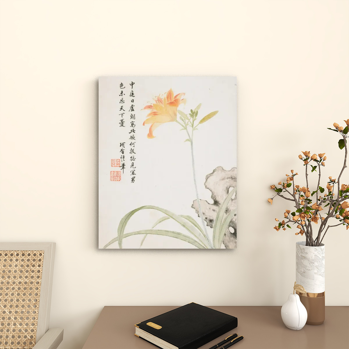 帆布海報 (復古畫 4:5)