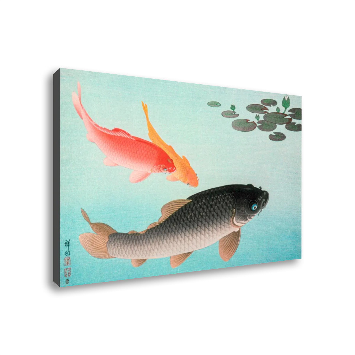 帆布海報 （鯉魚 3:2)